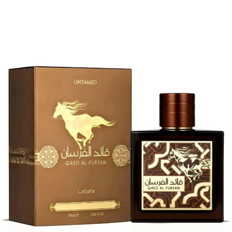 Lattafa Unisex Untamed Qaed Al Fursan EDP Spray 3.0 oz/90 ml