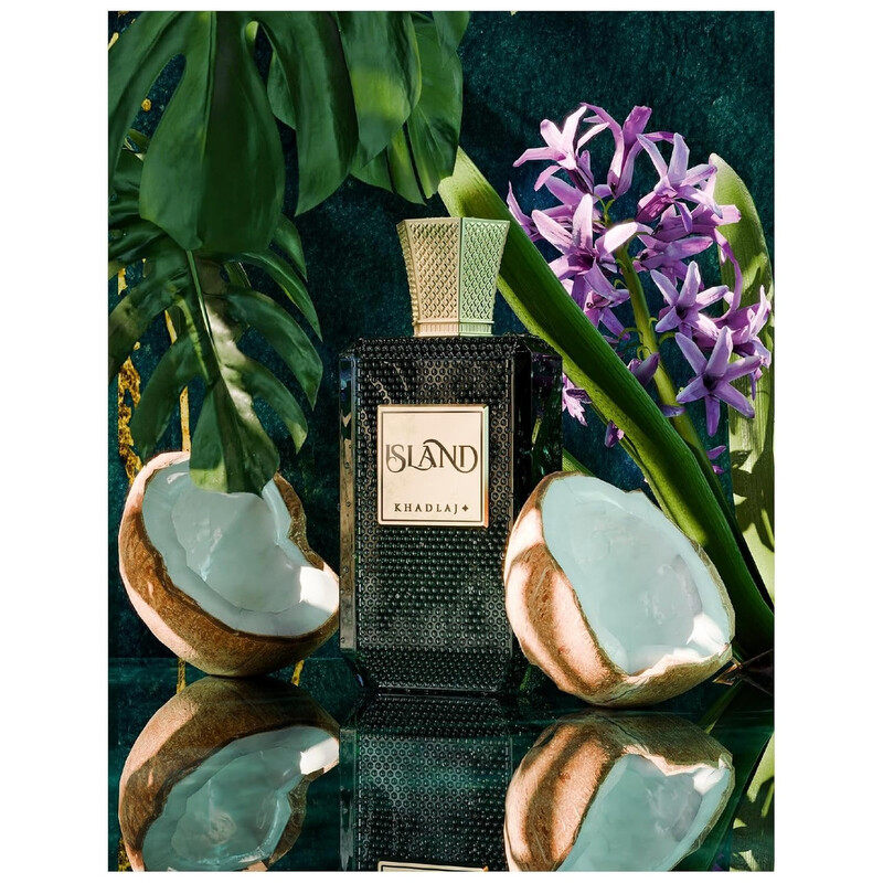 Khadlaj Unisex Island Extrait de Parfum Spray 3.4 oz/100 ml